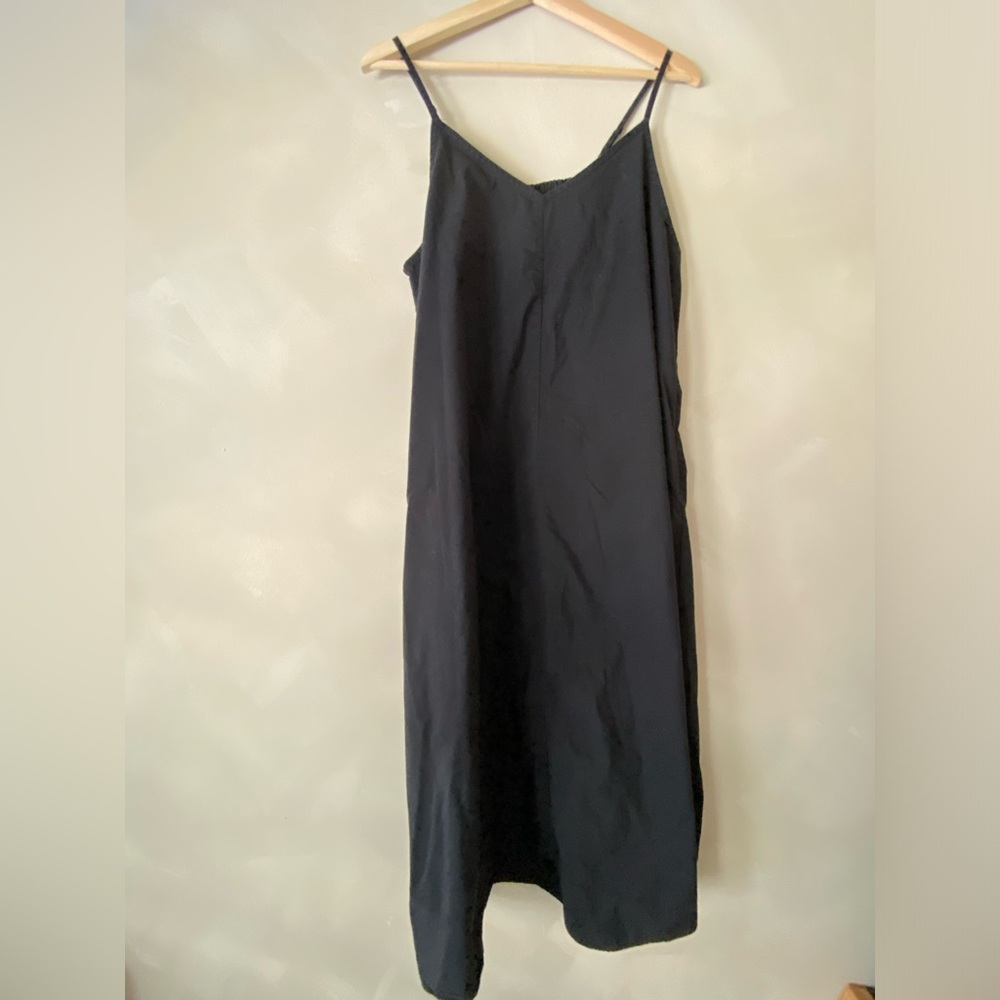MUJI flowy black dress